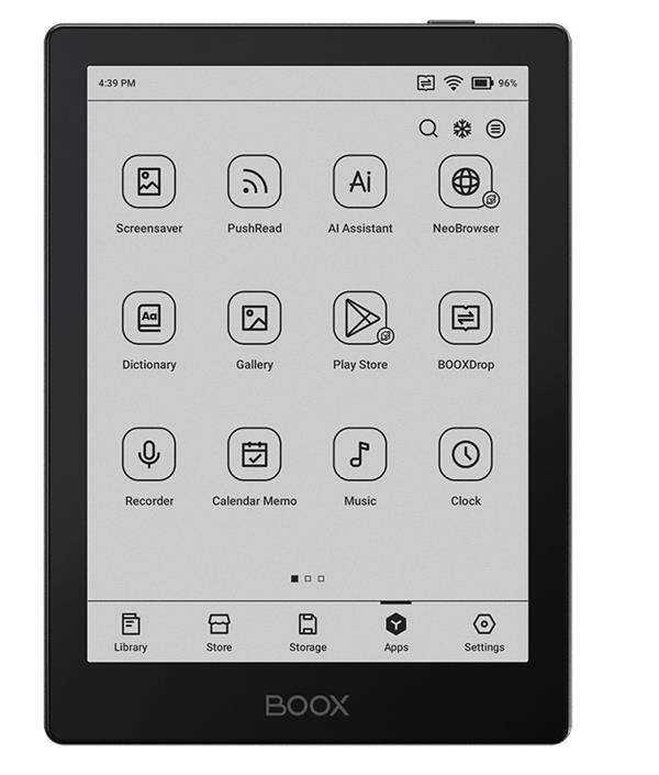 eBookReader Onyx BOOX Go 6 markedets letteste ebogslæser